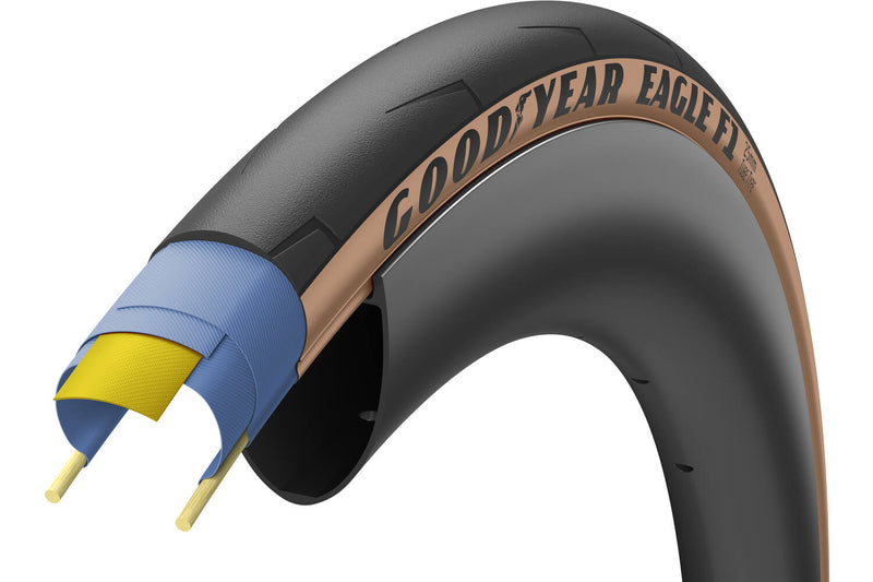 Load image into Gallery viewer, Goodyear Eagle f1 700x25c tan
