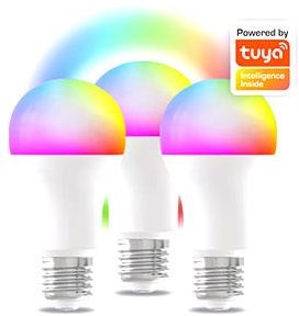 Afbeelding laden in galerijviewer, Enzo denver led gls mat rgb e27 9w 3-pack dimbaar smart wi-fi tuya - led5040