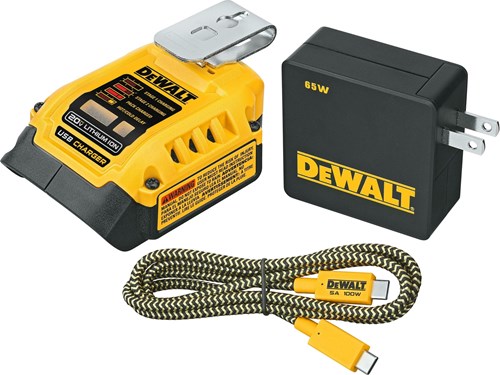 Load image into Gallery viewer, Dewalt 18v xr usb laadadapter - dcb094k-qw - dcb094k-qw