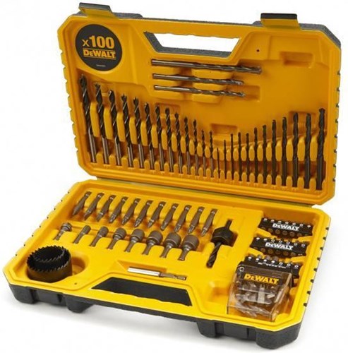Load image into Gallery viewer, Dewalt accessoires dewalt dt71563-qz – 100-delige accessoireset in koffer