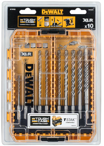 Afbeelding laden in galerijviewer, Dewalt accessoires betonborenset sds+ xlr | 10-delig | in tough case - dt70752-qz