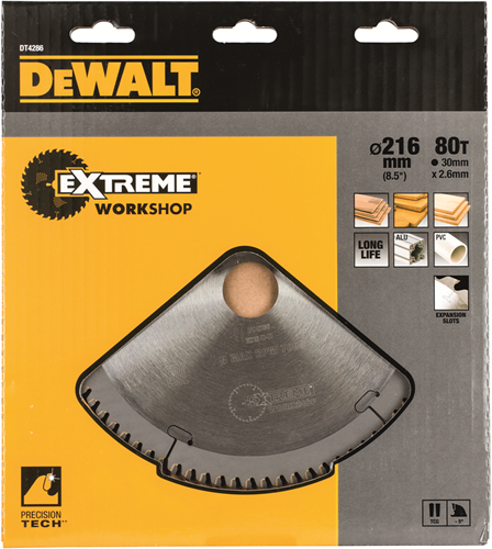 Load image into Gallery viewer, Dewalt accessoires cirkelzaagblad s40 216x30x80t - dt4286-qz