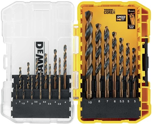 Load image into Gallery viewer, Dewalt accessoires dt70728-qz | 19-delig hss metaalboorset | in toughcase - dt70728-qz