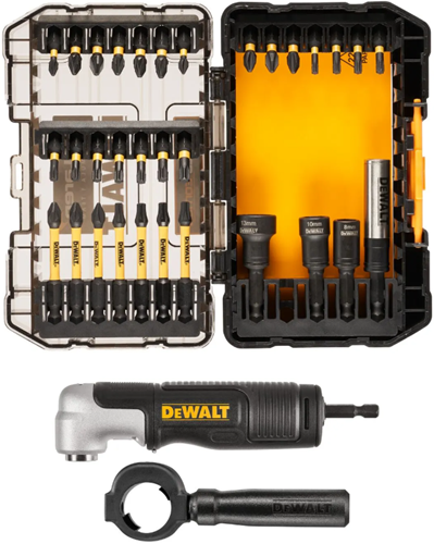 Afbeelding laden in galerijviewer, Dewalt accessoires dewalt mclaren f1 team - bitset - 33-delig - hoekstuk - flextorq technologie