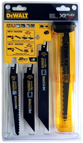 Load image into Gallery viewer, Dewalt accessoires dt99551-qz 8-delige set reciprozaagbladen - dt99551-qz