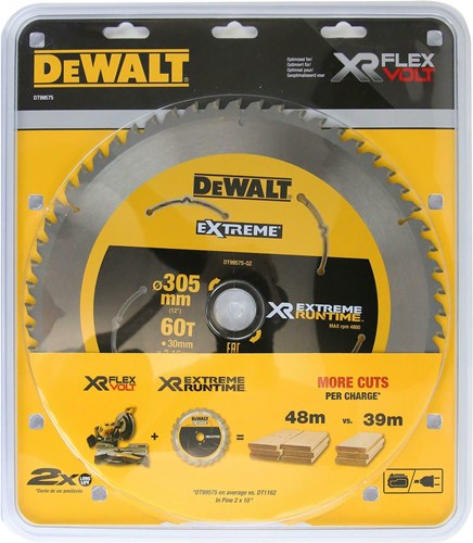 Load image into Gallery viewer, Dewalt accessoires dt99575-qz xr | 305mm x 30mm | 60t | csb - dt99575-qz