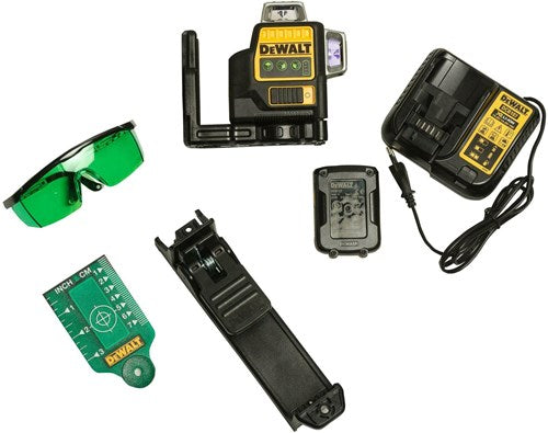 Load image into Gallery viewer, Dewalt dce089d1g zelfnivellerende kruislijnlaser 12v 1x 2.0ah accu - groene laser - dce089d1g-qw