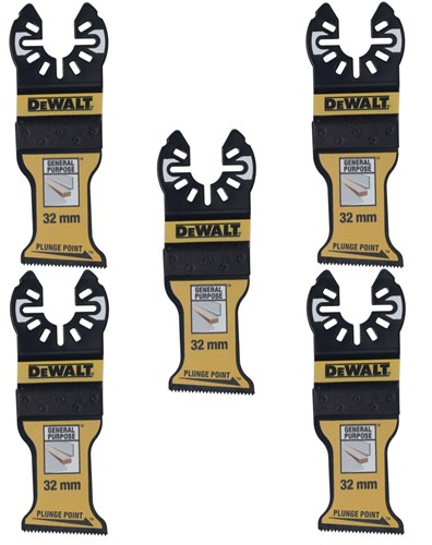 Load image into Gallery viewer, Dewalt accessoires dewalt dt20776 - multitool zaagblad met schuine zaagsnede | 5stuks- dt20776-qz