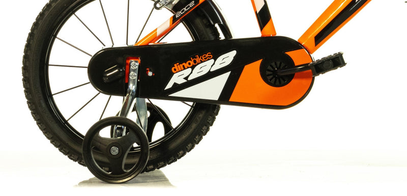 Load image into Gallery viewer, Dino r88 14 inch 24 cm jongens knijprem oranje