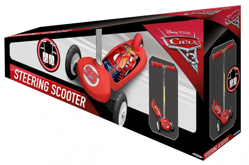Load image into Gallery viewer, Disney 3 3-wiel kinderstep voetrem junior rood