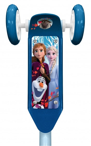 Load image into Gallery viewer, Disney Frozen 3-wiel kinderstep voetrem meisjes blauw lichtblauw