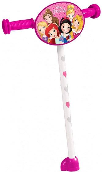 Load image into Gallery viewer, Princess 3-wiel kinderstep meisjes vrijloop wit roze