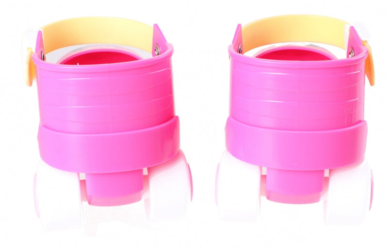 Load image into Gallery viewer, Minnie Mouse rolschaatsen meisjes roze wit maat 23-27