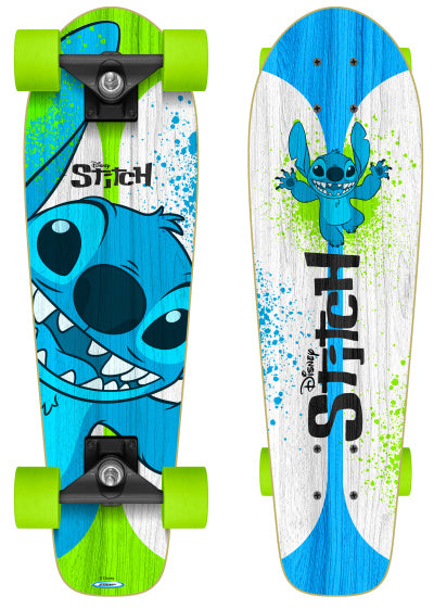 Load image into Gallery viewer, Disney Skateboard 70 x 20 cm junior wit blauw groen