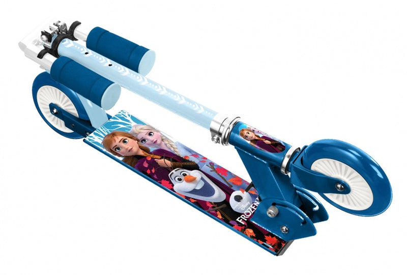 Load image into Gallery viewer, vouwstep Frozen 2 meisjes voetrem blauw