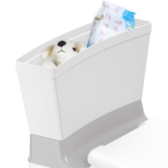 Load image into Gallery viewer, Dolu 2-in-1 XL Educatief Plaspotje met Doorspoeleffect Wit Roze