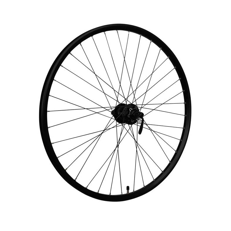 Load image into Gallery viewer, Roland achterwiel 27 21-584 taurus alu. zwart shimano hb475 schijfrem