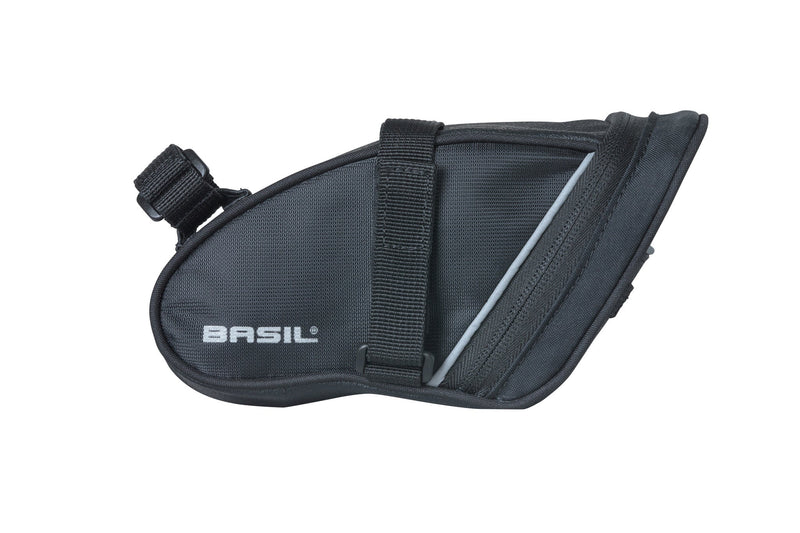 Load image into Gallery viewer, Zadeltas Basil Sport Design M, waterafstotend, zwart, 1L