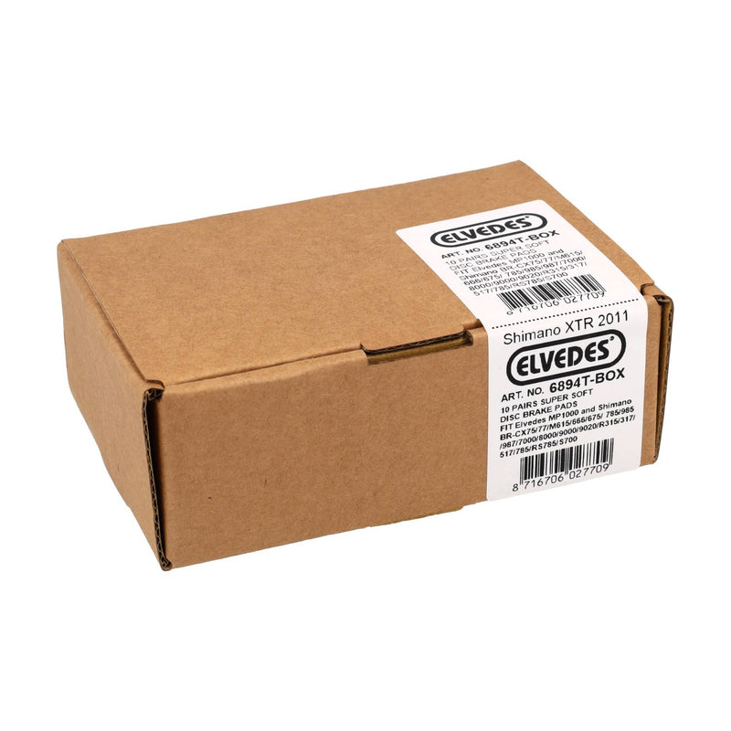 Load image into Gallery viewer, Elvedes cable systems bv elvedes schijfremblokken 6894t (10pr)
