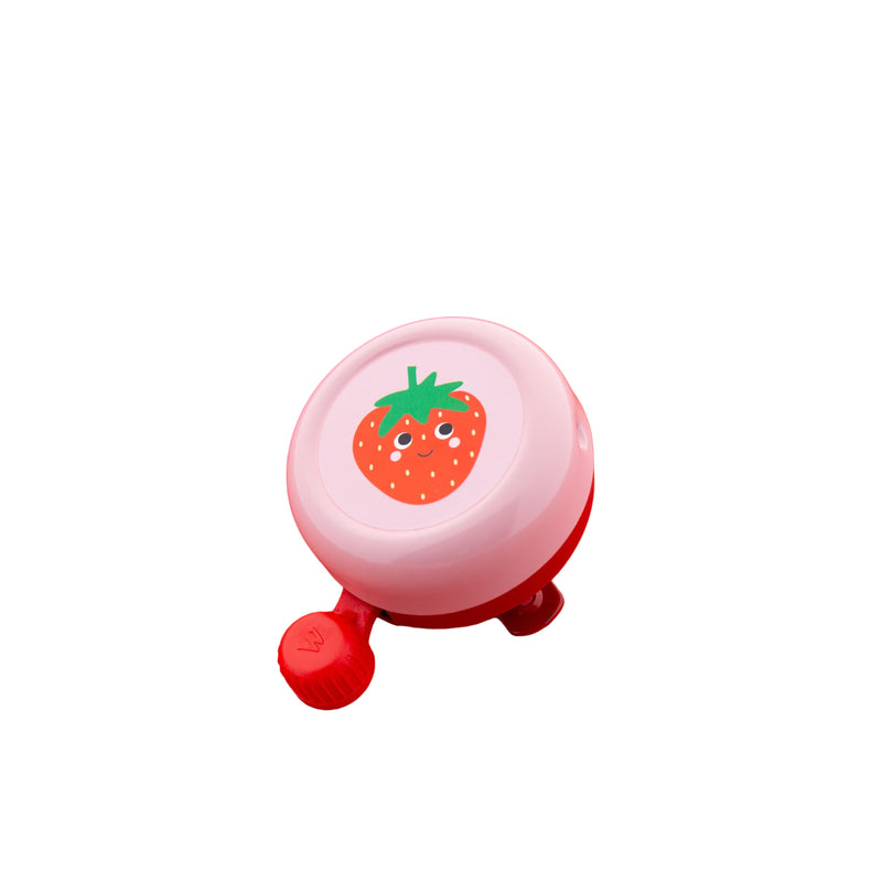 Afbeelding laden in galerijviewer, Widek b.v. widek kinderbel explorer happy strawberry rood roze op kaart