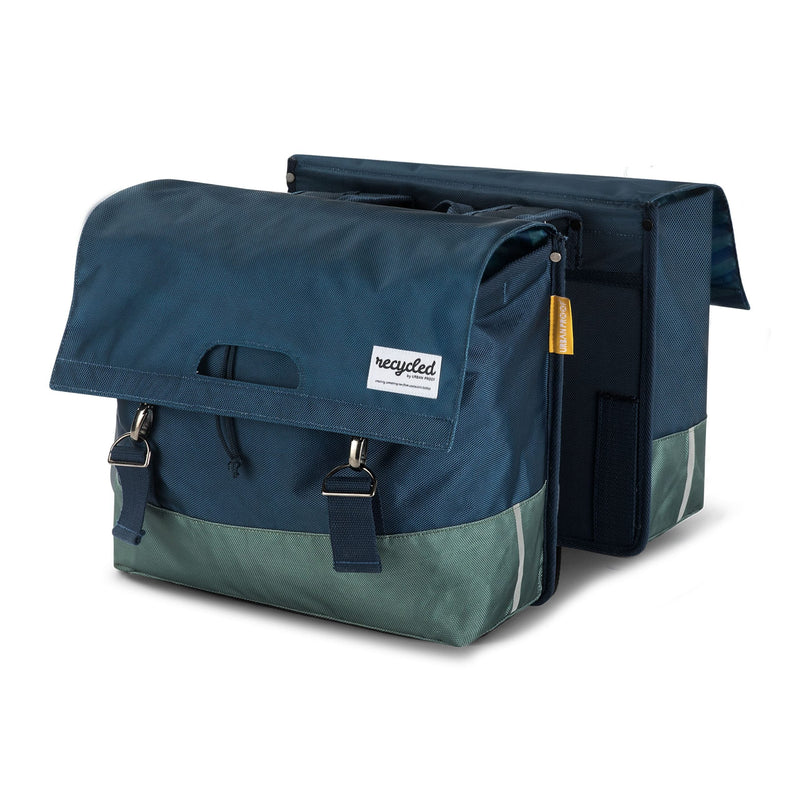 Load image into Gallery viewer, Urban Proof 40L dubbele fietstas - blauw groen
