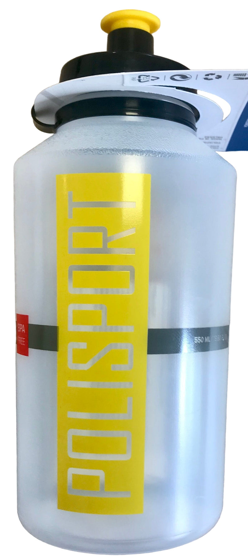 Afbeelding laden in galerijviewer, Polisport plasticos s.a. polisport bidon 550 ml. transparant geel