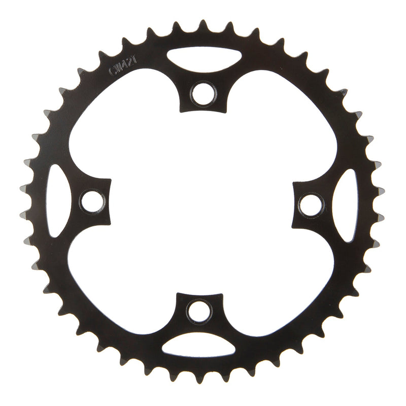Load image into Gallery viewer, Messingschlager samox e-bike kettingblad 46t bcd 104 mm. 1 2x3 32 en 11 128 staal zwart