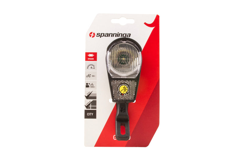 Load image into Gallery viewer, Spanninga koplamp Galeo XDOc aan uit dynamo 4 lux