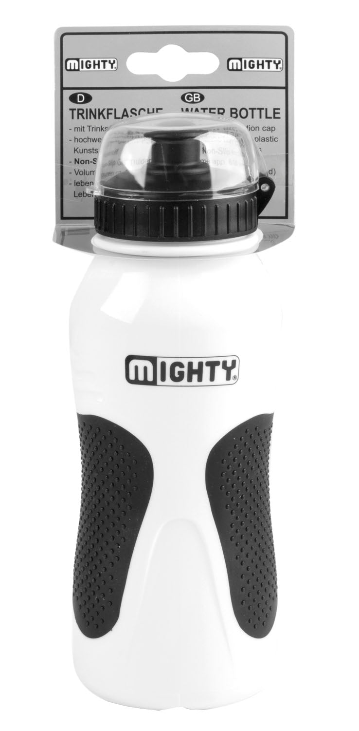 Load image into Gallery viewer, Mighty Bidon wit met anti slip 550-600ccm