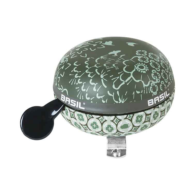 Load image into Gallery viewer, Basil Bohème - fietsbel - 80 mm - forest green