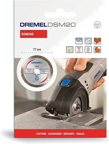 Load image into Gallery viewer, Dremel dr s540 dsm20 diamant snijschijf - 2615s540jb