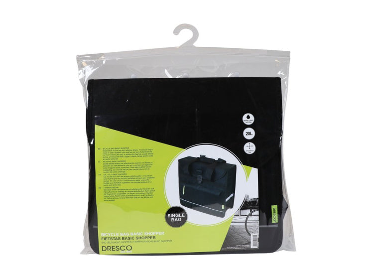 Load image into Gallery viewer, Dresco basic shopper pakaftas 20 liter nylon zwart