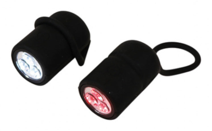 Load image into Gallery viewer, Dresco verlichtingset led 6,5 x 6 x 3,5 cm 2-delig zwart