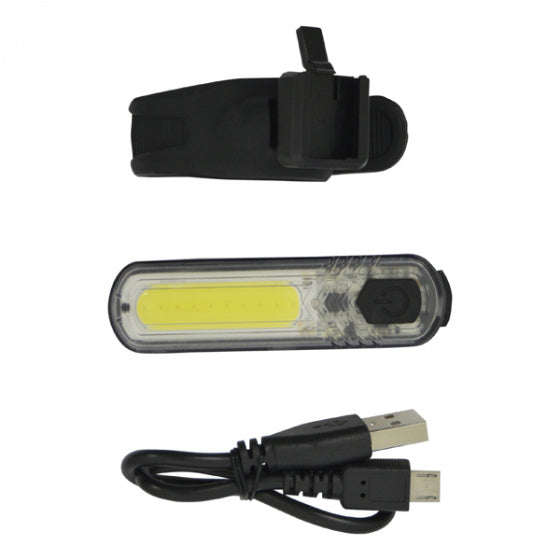 Load image into Gallery viewer, Dresco Voorlicht COB led USB-oplaadbaar 60 lumen zwart