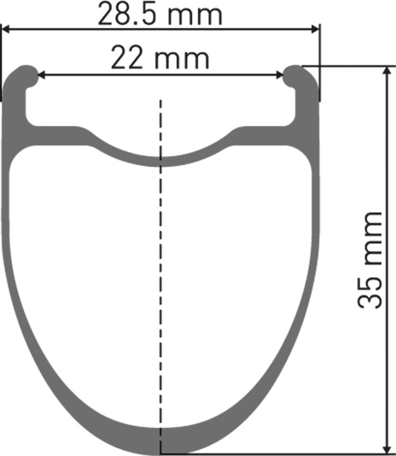 Load image into Gallery viewer, Dt swiss erc 1100 dicut wts 35 28 cl carbon front wheel