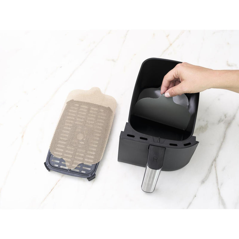 Load image into Gallery viewer, Nostik beschermfolie dubbele airfryer set van 4