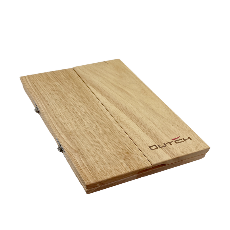 Afbeelding laden in galerijviewer, Dutch snijplank triple teak 25x39x4cm