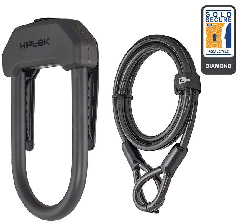 Load image into Gallery viewer, Hiplok dx plus - u-lock with 2m cable