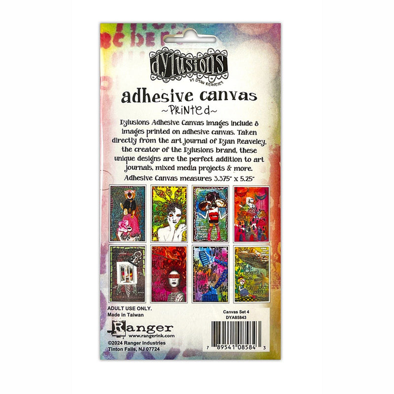 Load image into Gallery viewer, Ranger ink ranger • dylusions canvas images set nr.4