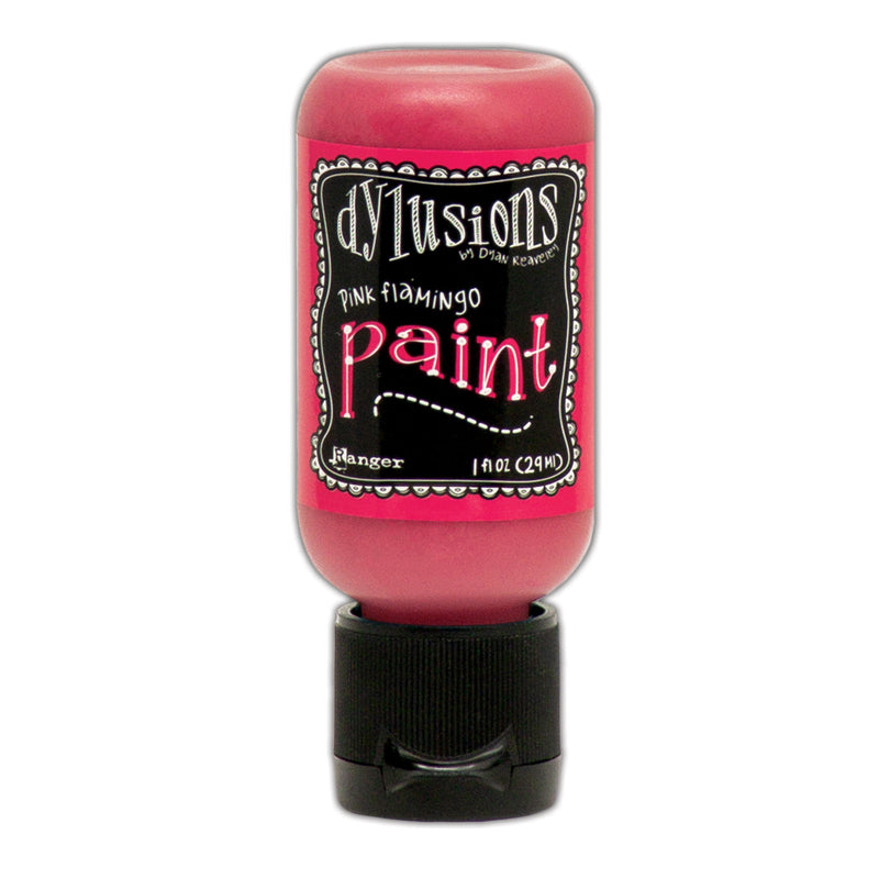 Load image into Gallery viewer, Ranger ink ranger • dylusions paint flip cap bottle pink flamingo 29ml