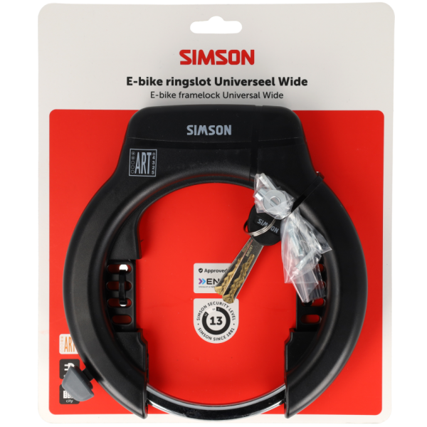 Load image into Gallery viewer, Simson ringslot universeel wide e-bike insteek 80mm art**
