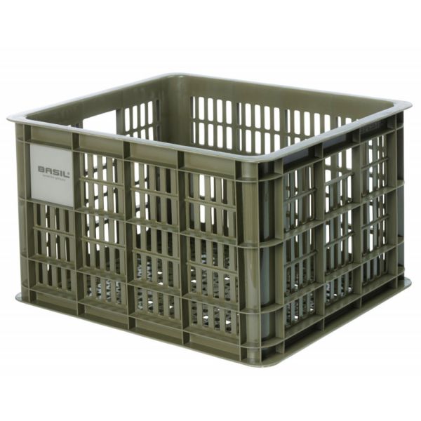 Load image into Gallery viewer, Basil fietskrat M - medium - 29.5 liter - groen