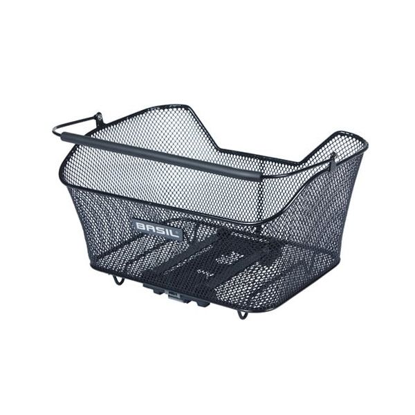 Load image into Gallery viewer, Basil fietsmand base m multi system nx 13 liter 25 x 33 x 16 cm - zwart