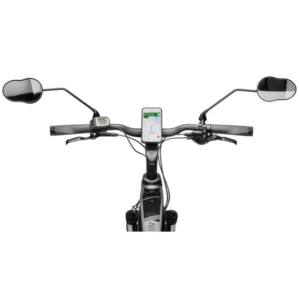 Load image into Gallery viewer, Ergotec spiegel m-99lv rechter montage 122 x 78-66 mm - zwart