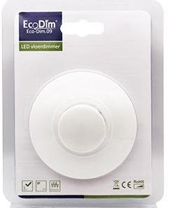 Afbeelding laden in galerijviewer, Enzo ecodim led vloerdimmer wit universeel 230v 0-50w - 4365312