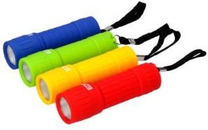Afbeelding laden in galerijviewer, Enzo edm display led zaklampen 16stuks 4 kleuren - 5710001