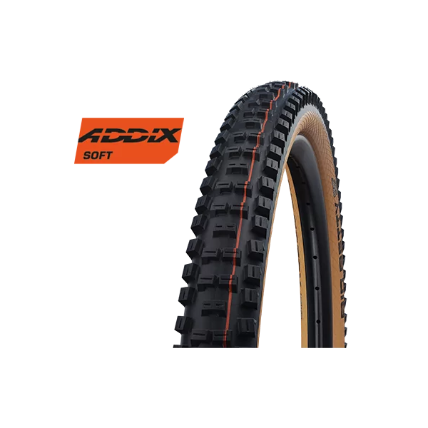 Load image into Gallery viewer, Vouwband Schwalbe Big Betty Super Gravity 29 x 2.40 62-622 mm - zwart bruin