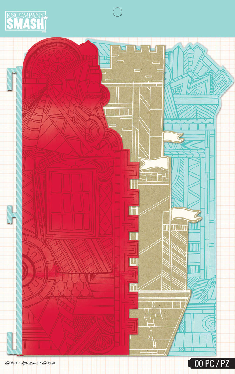 Load image into Gallery viewer, K company smash • doodle divider tabs