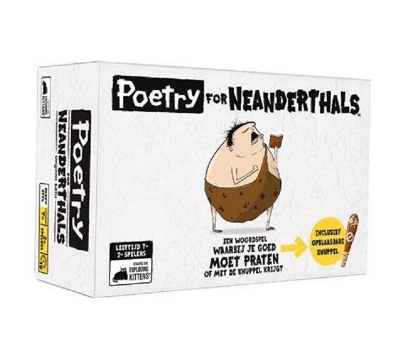 Load image into Gallery viewer, Exploding kittens poetry for neanderthals - nederlandstalig kaartspel
