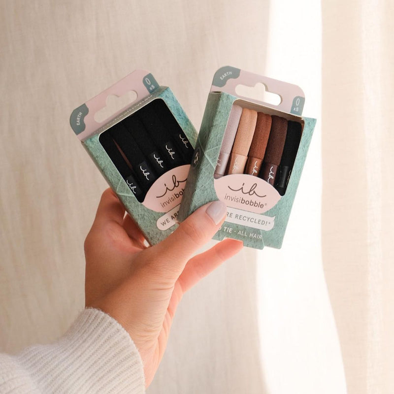 Load image into Gallery viewer, Invisibobble hair tie black 5st.